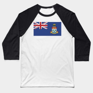 Cayman Island Flag Baseball T-Shirt